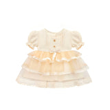 Baby Girl Puff Short Sleeve Tutu Skirt Dress
