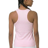 Girls' Soft Solid Cotton Blend Racerback Tank Top
