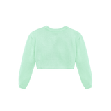 Baby Flower Detailed Buttoned Bolero Cardigan