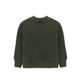 Boys Basic Crewneck Long Sleeve Cotton Sweatshirt