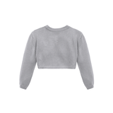 Baby Flower Detailed Buttoned Bolero Cardigan