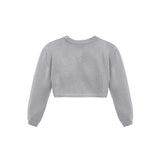 Baby Flower Detailed Buttoned Bolero Cardigan