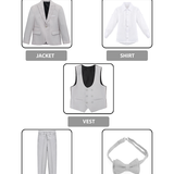 Boys Communion Dress Clothes Kids Wedding Ring Bearer Outfit