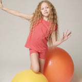 Little Girl Cotton Basic Solid Short