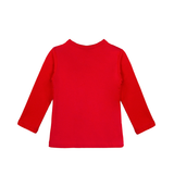 Baby Cotton Long Sleeve Basic Crewneck T-Shirt