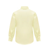 Boys' Button Down Shirt Solid Long Sleeve Dress Shirt