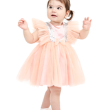 Baby Sequined Tulle Party Dress Set