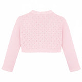 Girls Patterned Knit Bolero Cardigan