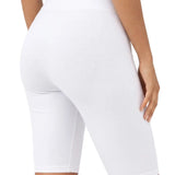 Girls' Soft Stretch Bike Shorts | Elastic Waist | Cotton Blend | Toddler & Kids Sizes 2T–12Y