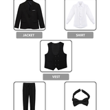 Boys Communion Dress Clothes Kids Wedding Ring Bearer Outfit