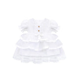 Baby Girl Puff Short Sleeve Tutu Skirt Dress