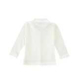 Baby Heart Detailed Knit Cardigan