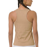 Girls' Soft Solid Cotton Blend Racerback Tank Top