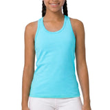 Girls' Soft Solid Cotton Blend Racerback Tank Top
