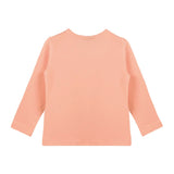 Baby Girls' Basic Long Sleeve Round Neck T-Shirt