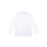 Big Girls Cotton Basic Mock-Neck Shirt & Leggings Set