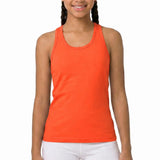Girls' Soft Solid Cotton Blend Racerback Tank Top