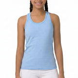 Girls' Soft Solid Cotton Blend Racerback Tank Top