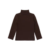 Toddler Cotton Basic Turtleneck Shirt & Leggings Set