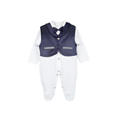 Newborn Baby Cotton 5-Piece Satin Detailed Take Me Home Set
