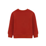 Boys Basic Crewneck Long Sleeve Cotton Sweatshirt