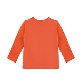 Little Girls Cotton Long Sleeve Basic Crewneck T-Shirt