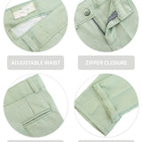 Little & Youth Boys Formal Suit Set Slim Fit Vest, White Dress Shirt, Dress Pants and Bowtie 4 Piece