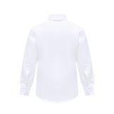 Lilax Boys' Button Down Shirt Solid Long Sleeve Dress Shirt