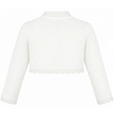 Baby Knit Button Detailed Bolero Cardigan