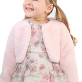 Girls' Bolero Cozy Faux Fur Jacket Shrug
