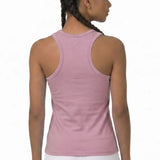 Girls' Soft Solid Cotton Blend Racerback Tank Top