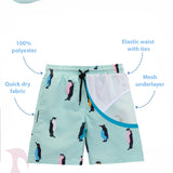 Lilax Boys Swim Trunks Toddler Boy Swim Shorts Bathing Suit Swimwear