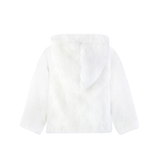 Girl Button Down Hooded Cardigan Jacket