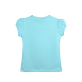 Girls' Basic Cotton T-Shirt  Short Puff Sleeve Crewneck / Toddler
