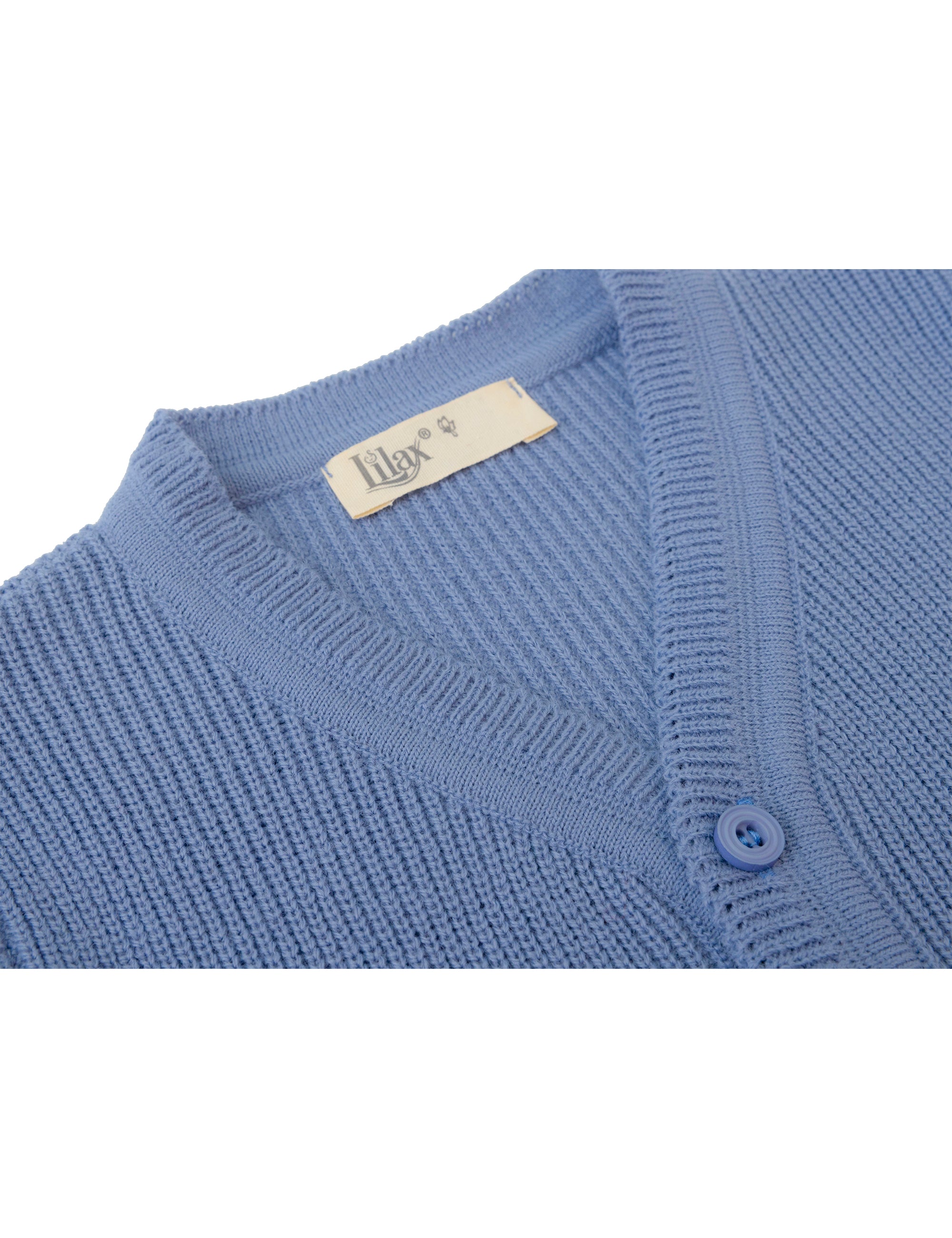 Boys' ribbed knit v-neck four buttoned cardigan; perfect for baby boy clothes & christmas gift ideas