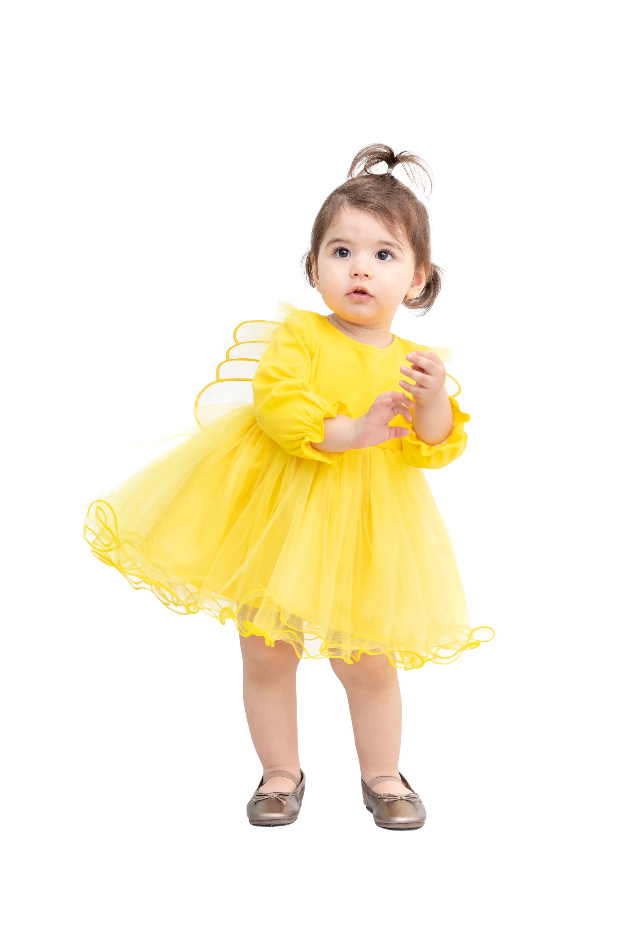 xiaxaixu Baby Kids Girl's Slip Dress, Tie-up Butterfly Summer A-line Tulle  Dress for Party Daily 