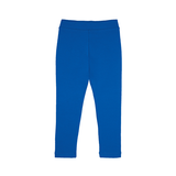 Little Girls Cotton Basic Puff Sleeve T-Shirt & Leggings Set