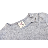 Baby Cotton Long Sleeve Basic Crewneck T-Shirt
