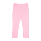 Little Girls Cotton Basic Turtleneck Shirt & Leggings Set