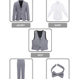 Boys Wedding Ring Bearer Dress Set