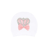 Newborn Baby 3-Piece Cotton Jeweled Layette Set