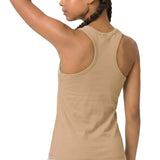 Girls' Soft Solid Cotton Blend Racerback Tank Top
