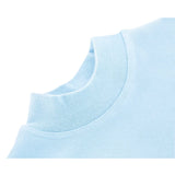 Toddler Cotton Long Sleeve Basic Mock-Neck T-Shirt