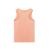 Girls' Soft Solid Cotton Blend Racerback Tank Top