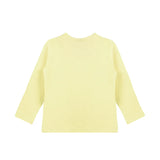 Little Girls Cotton Long Sleeve Basic Crewneck T-Shirt