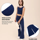 Girls Flare Leggings Dance Bottoms High Waisted Bootcut Yoga Pants