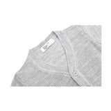 Lilax Little Boys Basic Long Sleeve V-Neck Classic Knit Cardigan Sweater