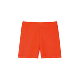 Girls' Racerback Tank Top and Solid Soft Dance Short Color Match Set