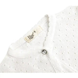 Baby Girls' Long Sleeve Knit One Button Closure Bolero Shrug