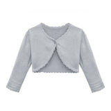 Baby Girls' Knitted Bolero Cardigan